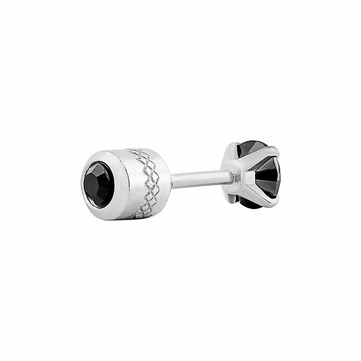 Vorto Mini Black Men's Earrings