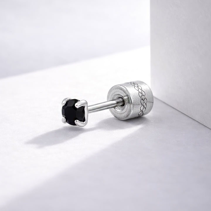 Vorto Micro Black Men's Earrings