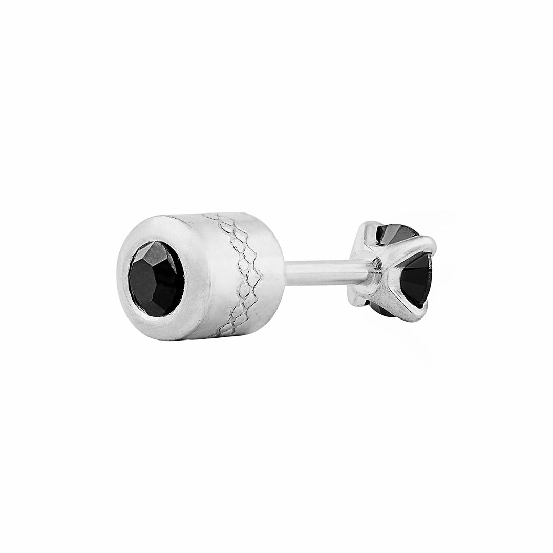 Vorto Micro Black Men's Earrings