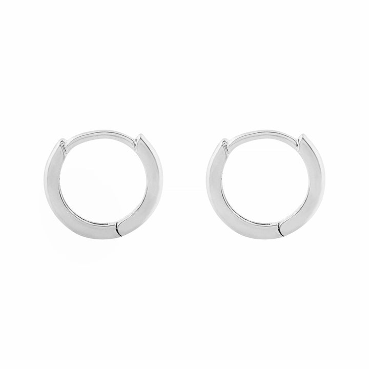 Helixo Twist Silver Men’s Hoops