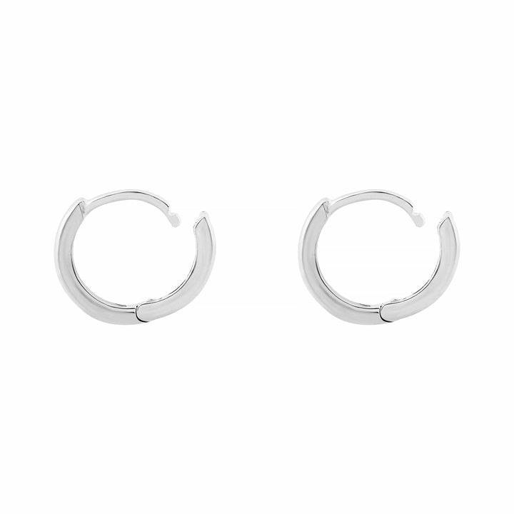 Helixo Twist Silver Men’s Hoops