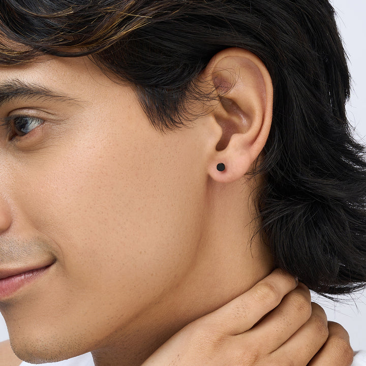 Koa Black Men's Earrings