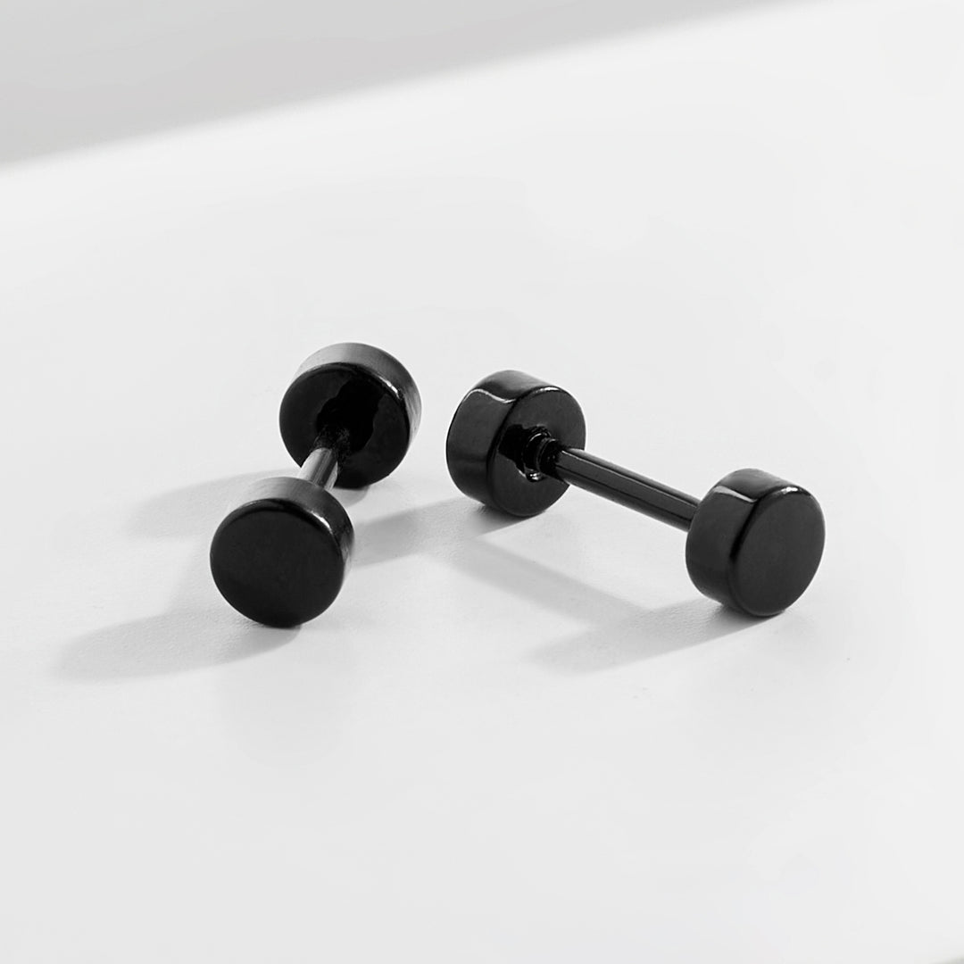 Koa Black Men's Earrings