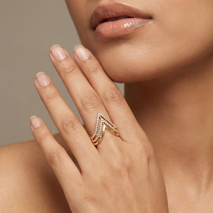 Loxley Gold Bling Ring