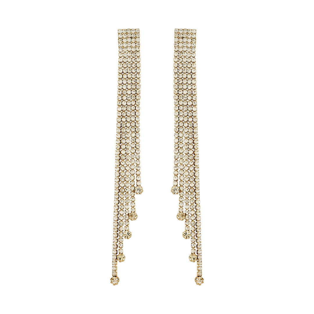 Sweet Spark Gold Bling Earrings