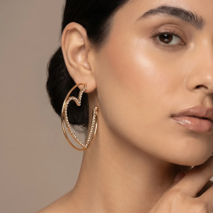 Dainty Crush Gold Bling Earrings