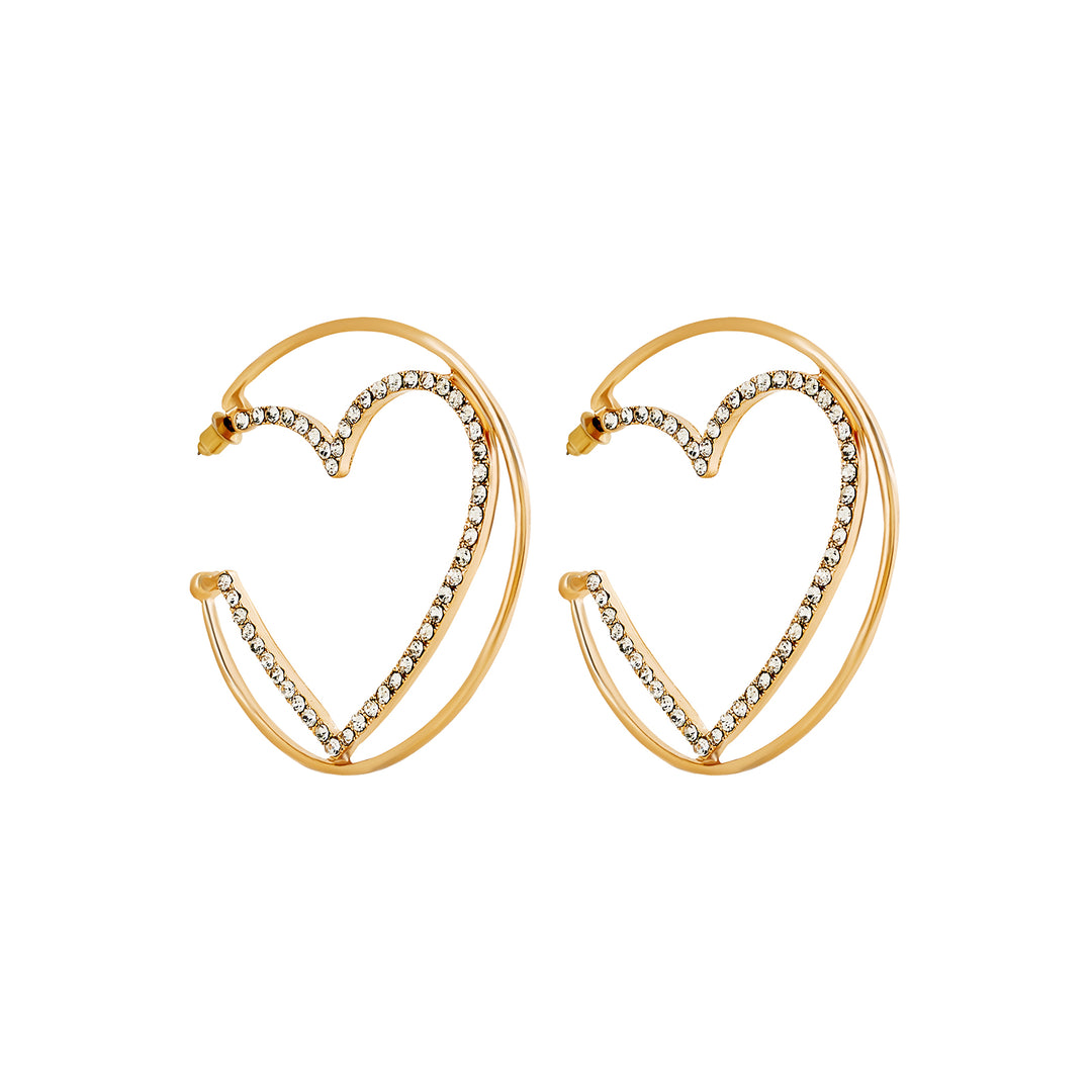 Dainty Crush Gold Bling Earrings