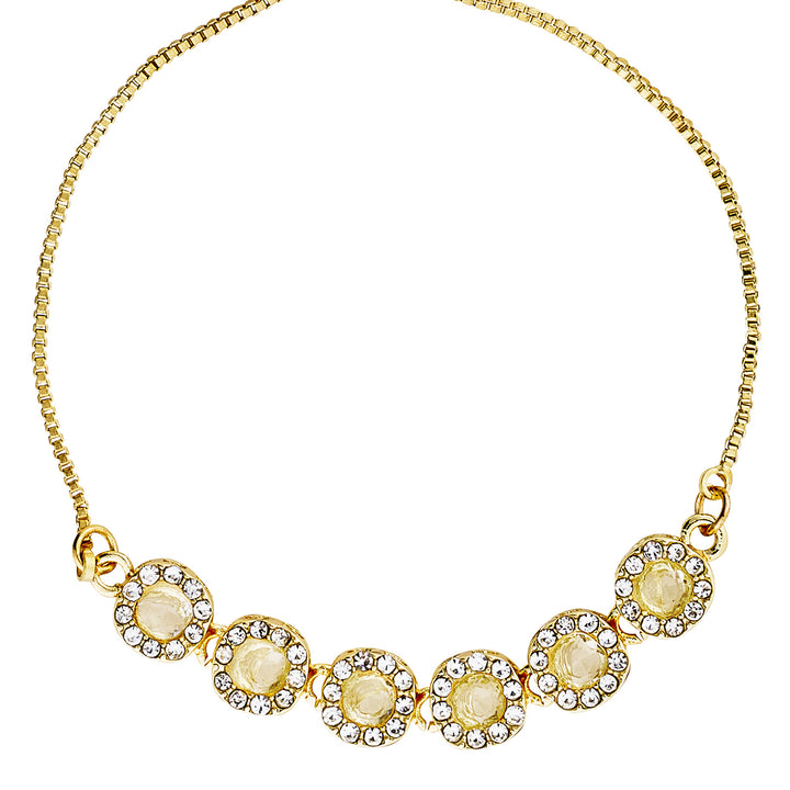 Elara Gold Bling Bracelet
