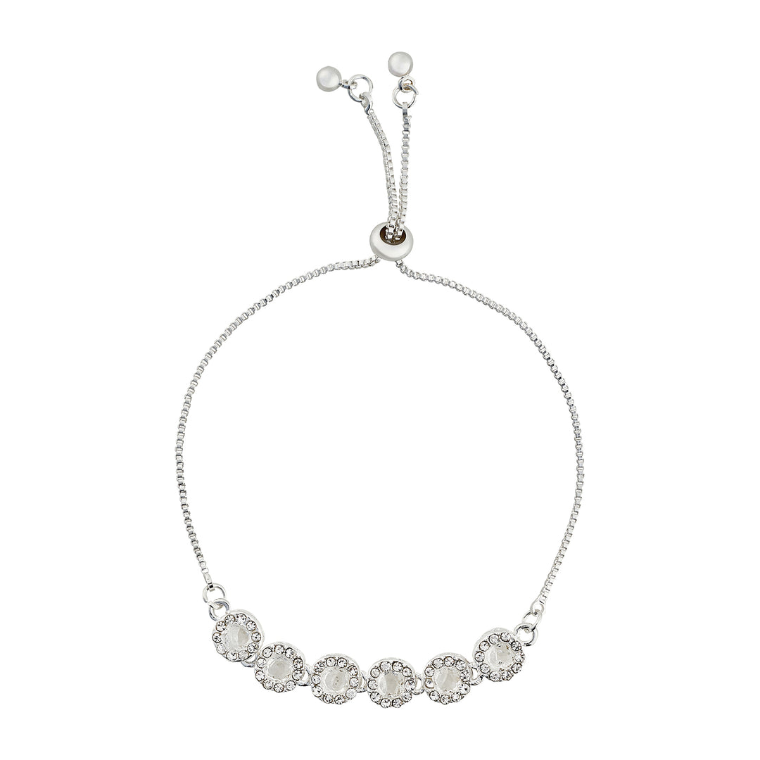 Elara Silver Bling Bracelet
