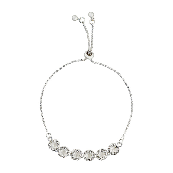Elara Silver Bling Bracelet