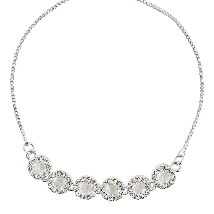 Elara Silver Bling Bracelet