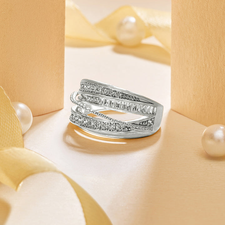 Shynee Silver Bling Ring