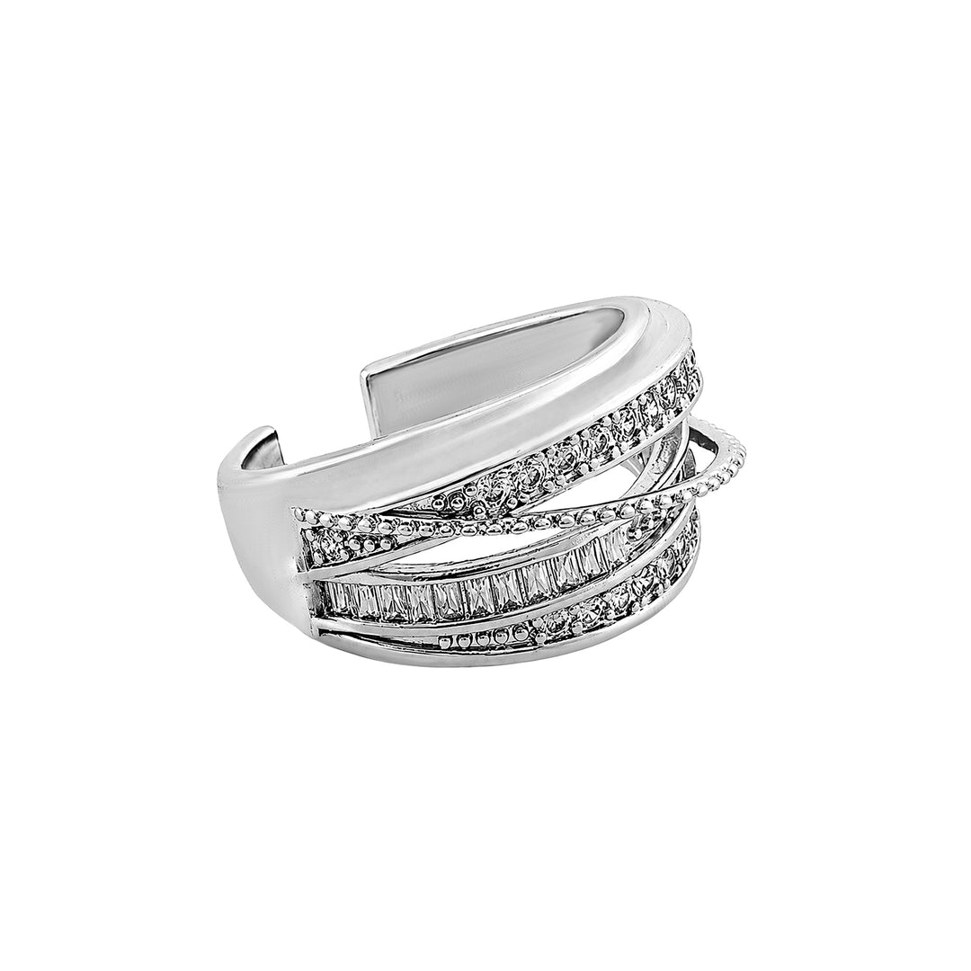 Shynee Silver Bling Ring