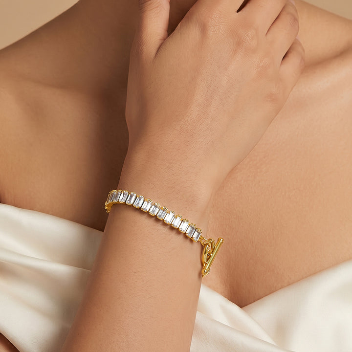 Elior Gold Bling Bracelet