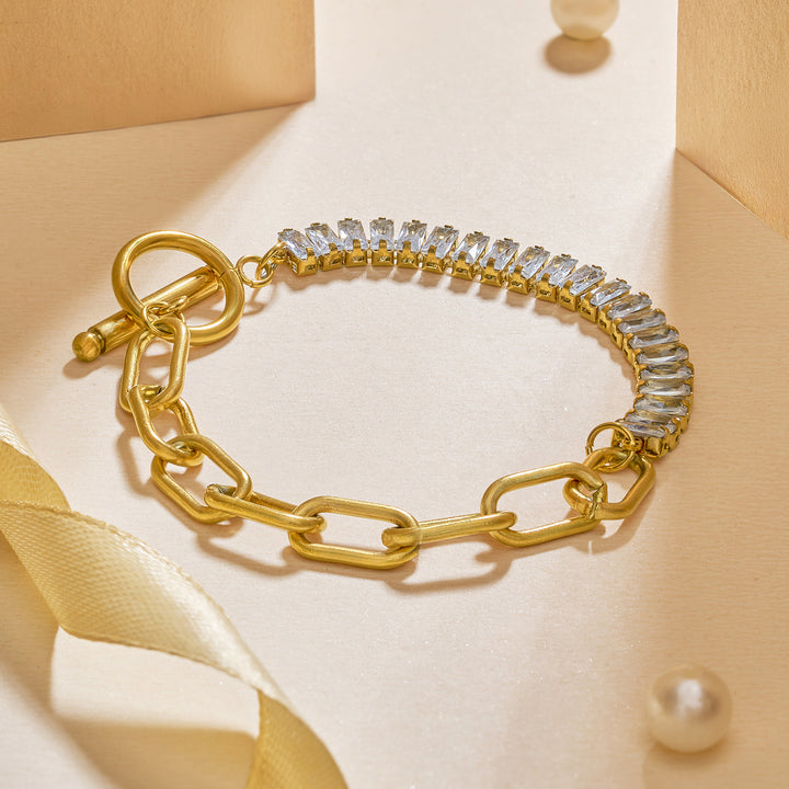 Elior Gold Bling Bracelet