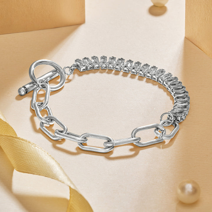 Elior Silver Bling Bracelet