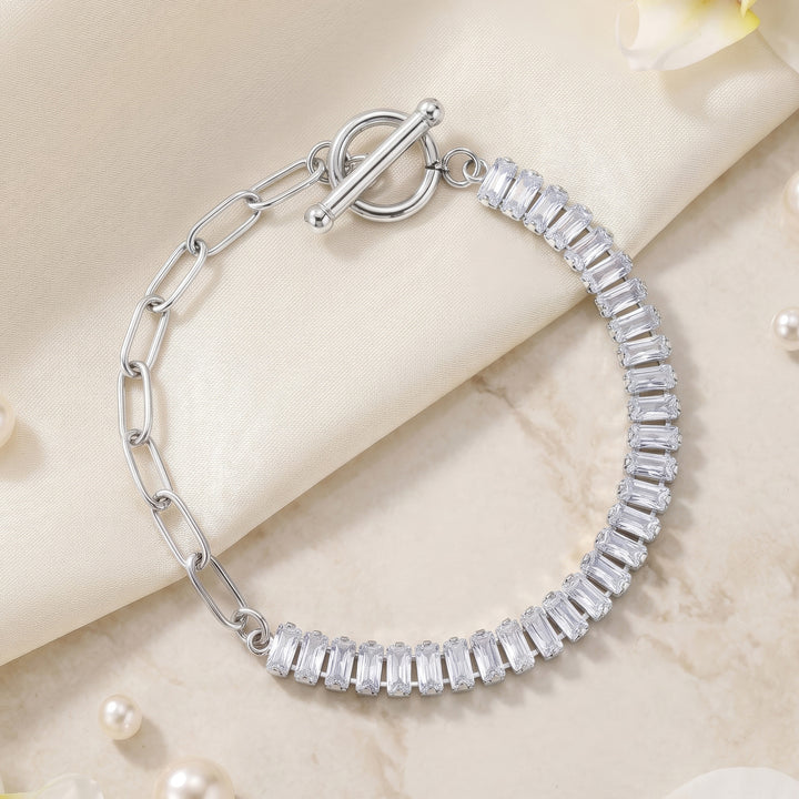 Elior Silver Bling Bracelet