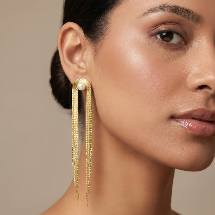 Lil Lumi Gold Bling Earrings