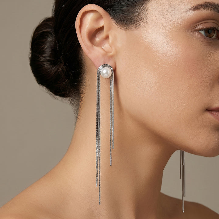 Lil Lumi Silver Bling Earrings