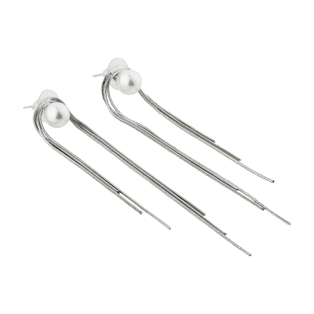 Lil Lumi Silver Bling Earrings