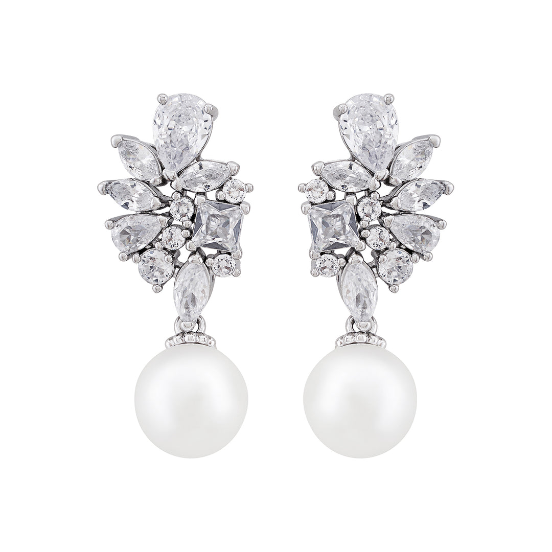 Celestoni Silver Bling Earrings