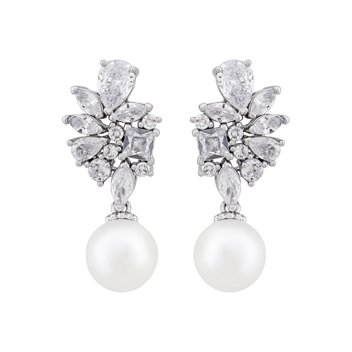 Celestoni Silver Bling Earrings