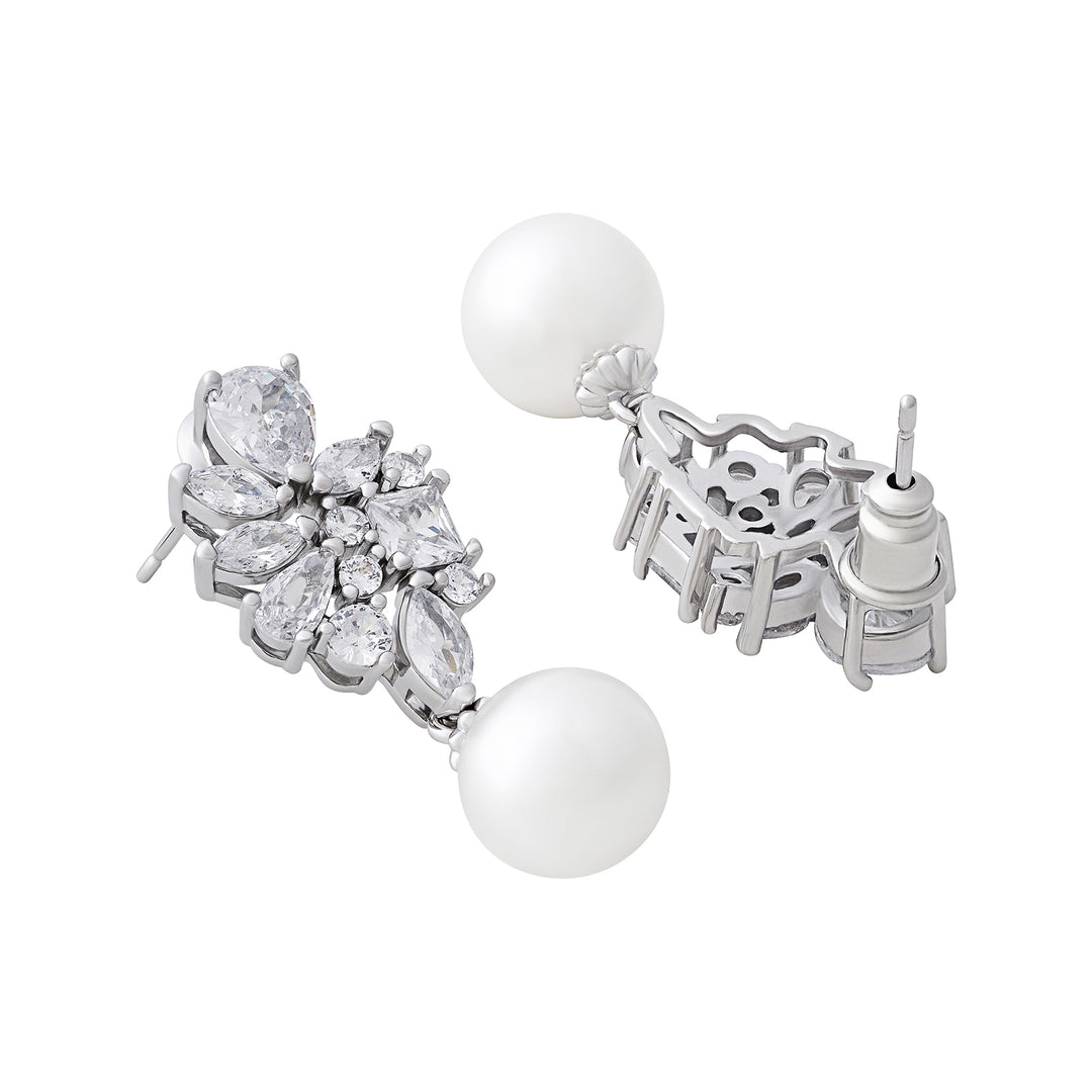 Celestoni Silver Bling Earrings