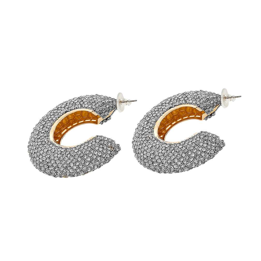 Maribel Silver Bling Earring