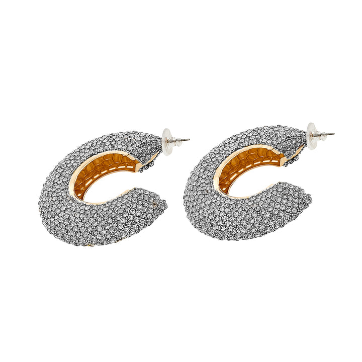 Maribel Silver Bling Earring