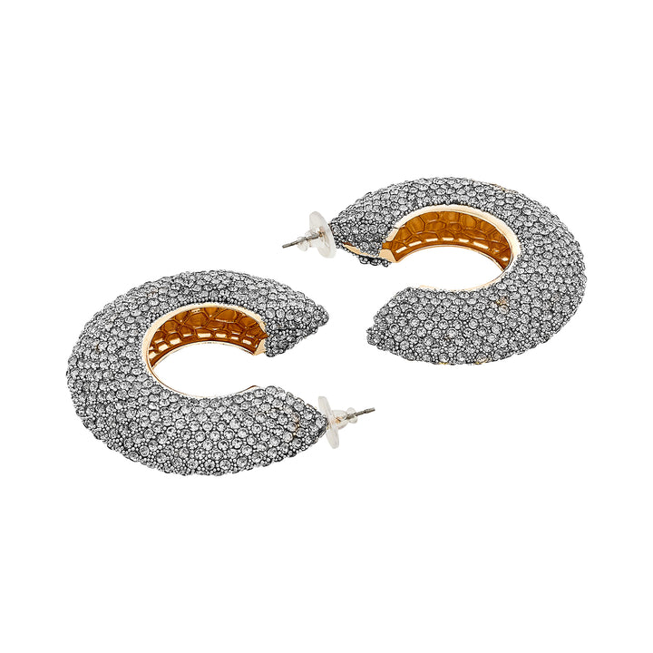 Maribel Silver Bling Earring