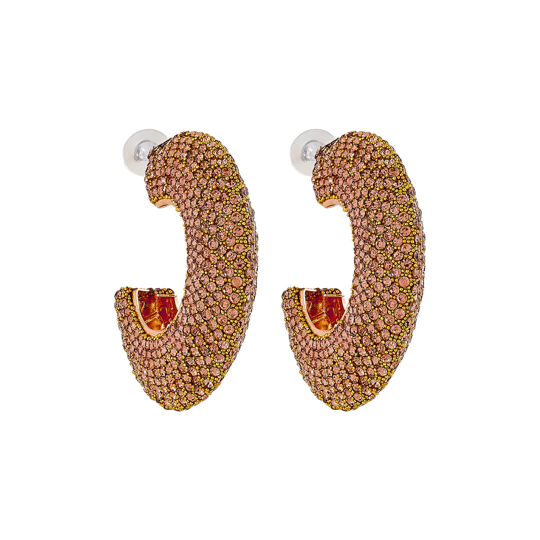Maribel Gold Bling Earring
