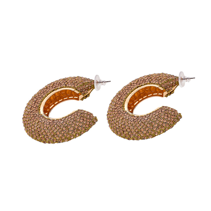 Maribel Gold Bling Earring
