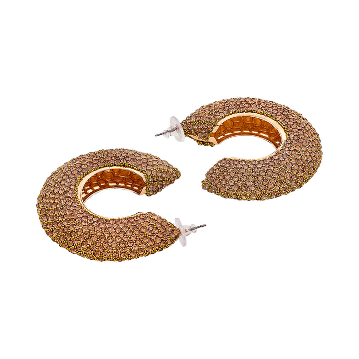 Maribel Gold Bling Earring