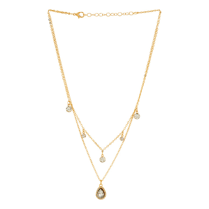Nova Dot Gold Bling Necklace
