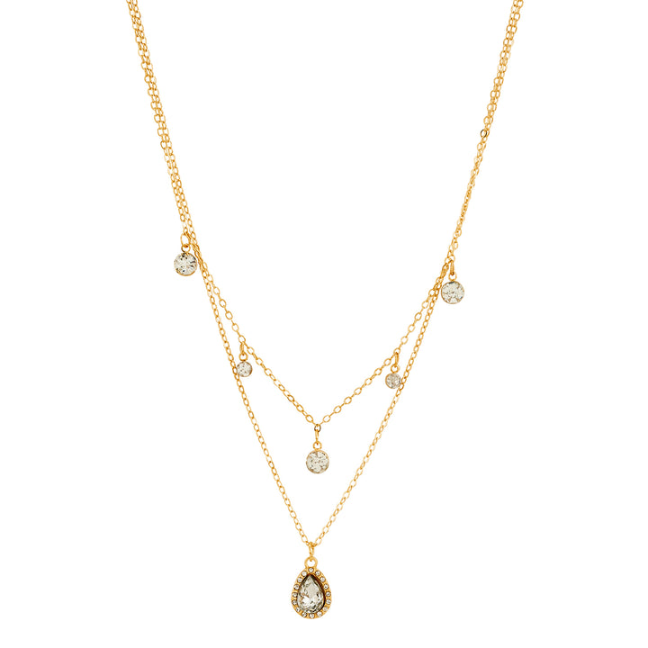 Nova Dot Gold Bling Necklace