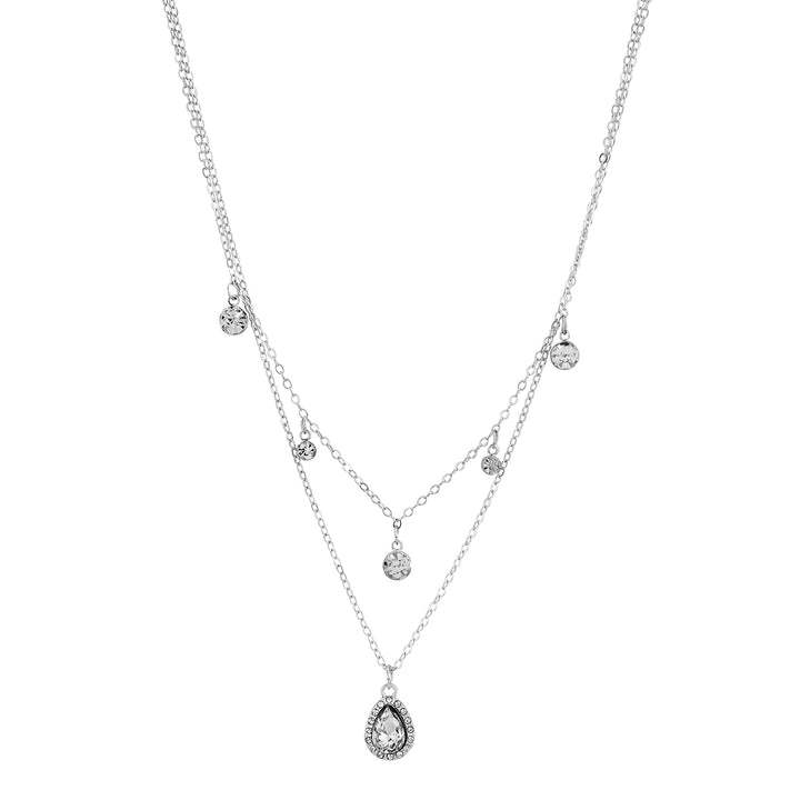 Nova Dot Silver Bling Necklace