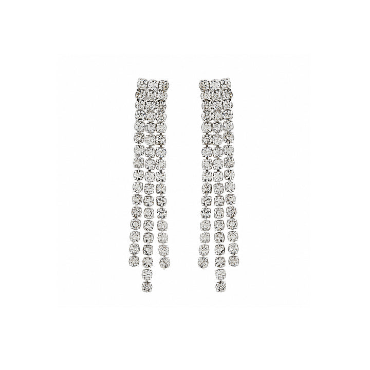 Starlit Bling Silver Necklace Set