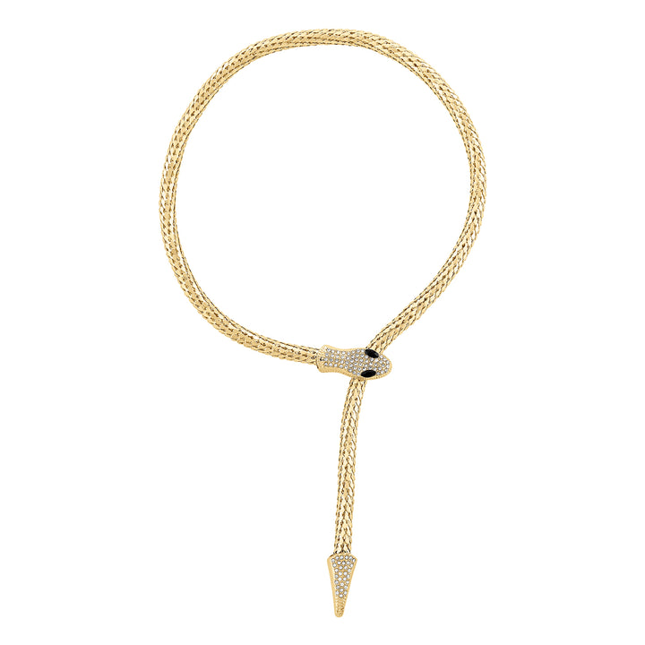 Hissora Gold Snake Necklace