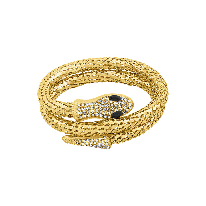 Hissé Gold Snake Bracelet