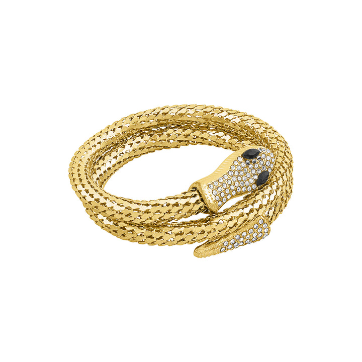 Hissé Gold Snake Bracelet