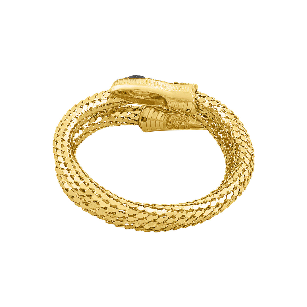 Hissé Gold Snake Bracelet