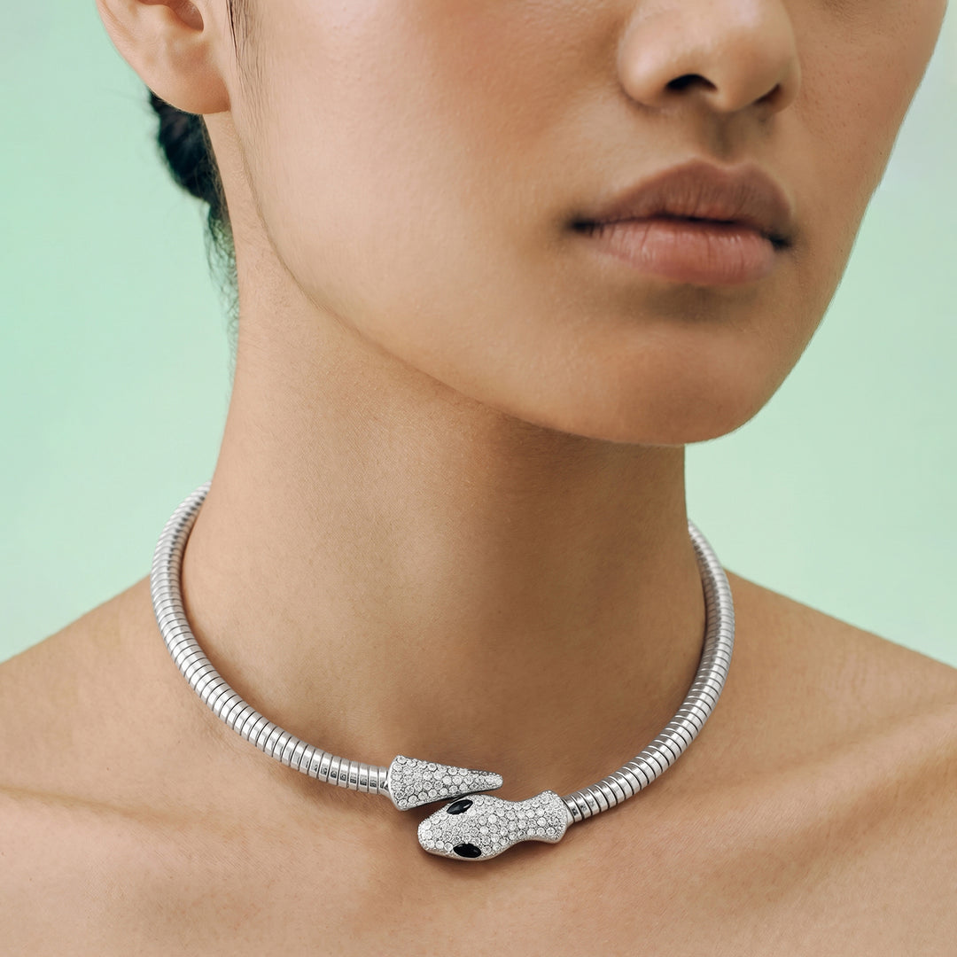 Aria Wild Silver Necklace