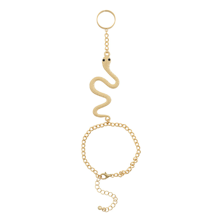 Yalino Gold Women Snake Bracelet