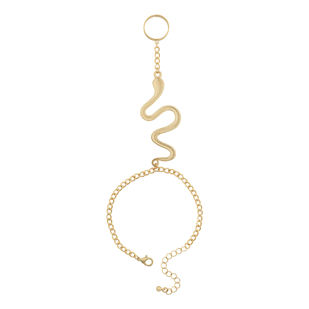 Yalino Gold Women Snake Bracelet