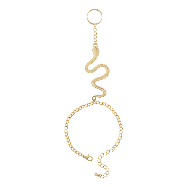 Yalino Gold Women Snake Bracelet