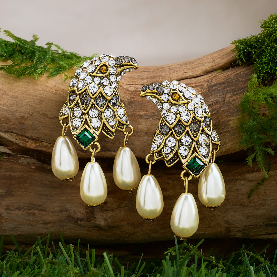 Moriellee Gold Eagle Earring