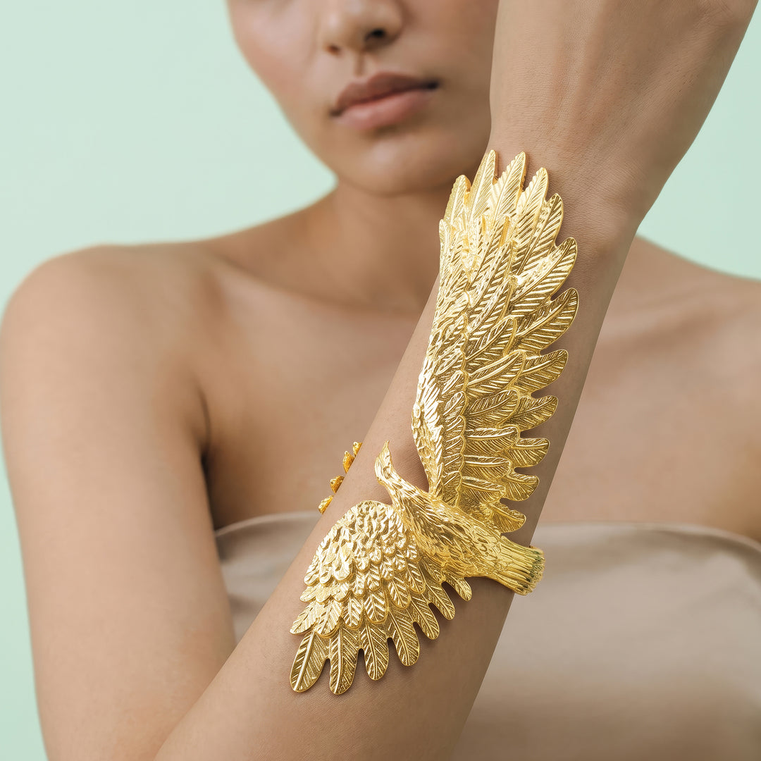Elowen Gold Eagle Bracelet