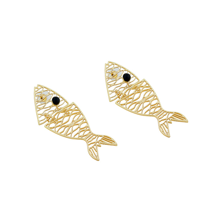 Finella Gold Animal Earrings