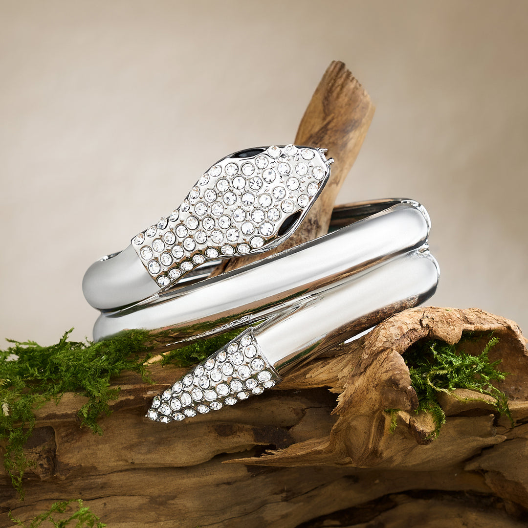 Hebiro Silver Snake Bracelet