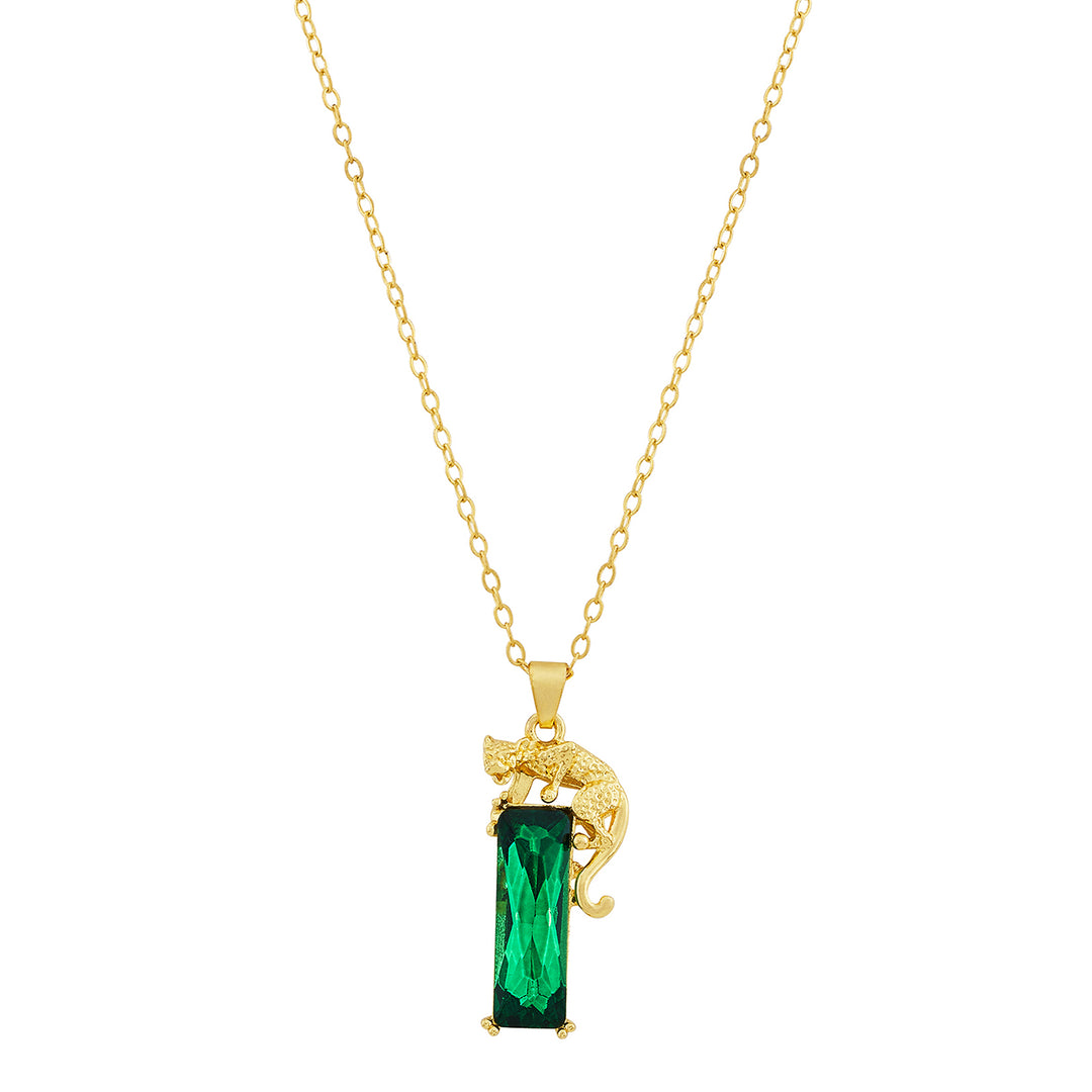 Midero Gold Panther Necklace